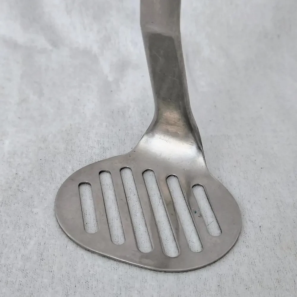 VTG Leifheit Slot Potato Masher Spatula Turner Stainless Steel 18/10 Rost Fret
